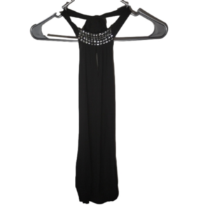 Women's injoy Short Black Dress with open back